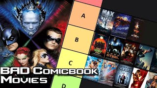 Worst to Best Bad Comic Book Movies Tier List [upl. by Champagne]