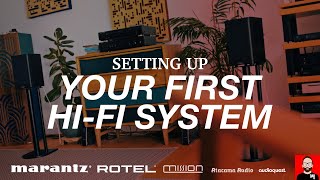 Setting up your FIRST hifi system [upl. by Nalepka]