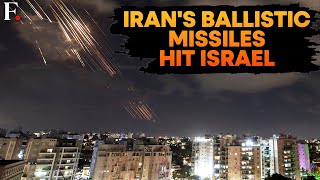 Iran Fires Around 200 Ballistic Missiles at Israel After Hezbollah Chiefs Killing [upl. by Notyal]