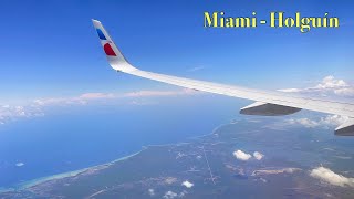 American Airlines Miami to Holguin Cuba 2023 [upl. by Ennadroj]