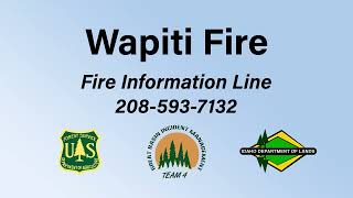 Operational Briefing for Wapiti Fire 9292024 [upl. by Ynnattirb]