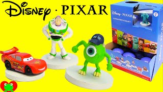 Disney Pixar Deluxe Mini Figurines in Surprise Capsules [upl. by Adeuga]