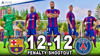 FC 24 VOLTA  MESSI  RONALDO  MBAPPE  NEYMAR HAALAND ALL STARS  PSG VS BARCELONA [upl. by Anyahs]