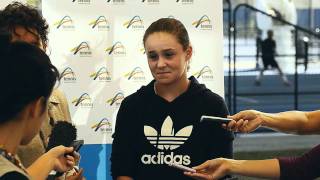 Ash Barty Brisbane Press Conference [upl. by Aleibarg]