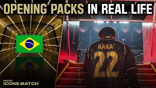 PACKING A TEAM OF WALKOUTS IRL  NEXON ICONS MATCH [upl. by Yeca]