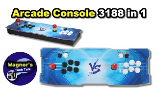 Arcade Game Station 3188 in 1 Unboxing Setup Game Play amp Review [upl. by Zins]