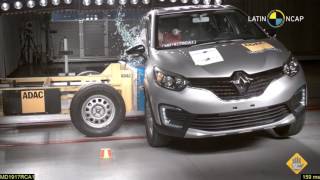 Renault Captur recebe quatro estrelas no Latin Ncap [upl. by Nilrac]