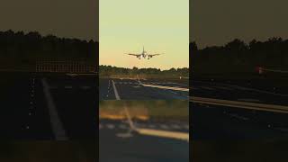 Danger à l’atterrissage 🫣un avion sur la piste short aviation [upl. by Maggee]