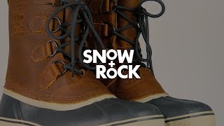 Sorel Caribou 2018 Snow Boot Overview by SnowRock [upl. by Orlan569]