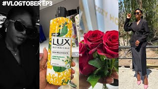 Mini VLOGTOBER  Lunch date  grocery shopping  new body lotion  more namibianyoutuber youtuber [upl. by Goff109]