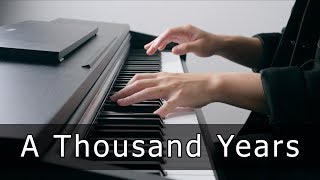 Christina Perri  A Thousand Years Piano Cover by Riyandi Kusuma [upl. by Iretak]