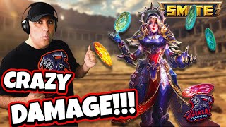 SMITE Arena Nu Wa High Damage Build The Warrior Nun Is Back SMITE Season 11 [upl. by Drake947]