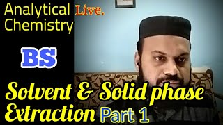 Solvent extraction part1 Distribution coefficient  Distribution ratio BS 4th sem Analytical Chem [upl. by Gessner]