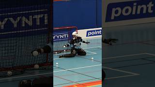 Crispy saves✅️ floorball innebandy salibandy unihockey florbal florbols floorballgoalie [upl. by Jenesia]