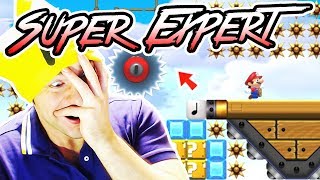 DASHIE CHALLENGE APPEARS  SUPER EXPERT  Super Mario Maker 100 Mario Challenge [upl. by Ayim790]