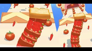 Sandwich Runner pro noob gameplay 8 [upl. by Essilem]