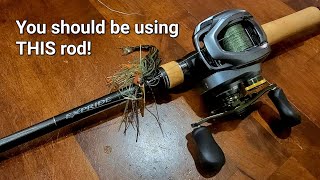 This is the chatterbait rod you NEED [upl. by Aldas]