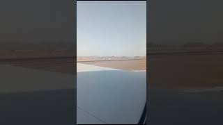 Madinah Munavvara Airport landing at Madina Airport║aeroplane landing video [upl. by Ijat]