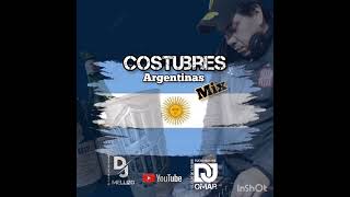 COSTUBRES ARGENTINAS MIX VOL 1  dj mellizo [upl. by Lesiram]