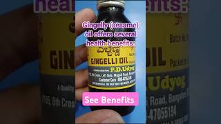 Top 4 Amazing Benefits of Gingelly Sesame Oil for Health amp Wellness gingellyoil sesame benifits [upl. by Mufi]