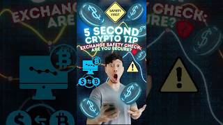 5Second Crypto Tip How to Check if an Exchange is Safe🔒 [upl. by Aronas164]