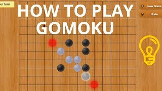 How to Play Gomoku Game [upl. by Libre]