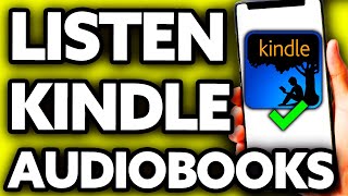 How To Listen to Audiobooks on Kindle App EASY [upl. by Zachary]