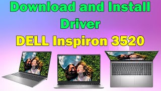 Download and Install Drivers for DELL Inspiron 3520 Laptop Windows 1011 [upl. by Telimay]