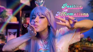 ASMR  Positive Affirmations 💖🤍 [upl. by Kcirdor]