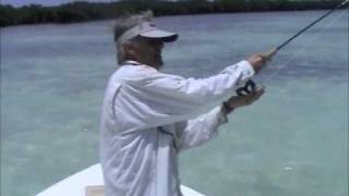 bonefish fly fishing on anegada bvi [upl. by Elyac]