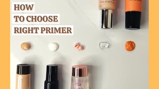 TOP 20 PRIMERS FOR YOUR SKIN TYPE  DRY  OILY  COMBINATIONAL SKIN TYPES [upl. by Bocock]