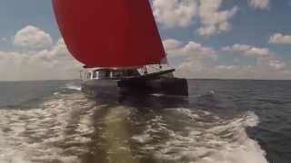 GUNBOAT 60 For sale Sailing and Interior Tour [upl. by Judye]