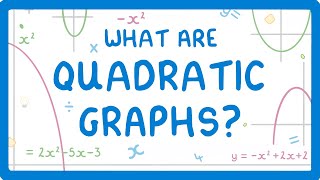 GCSE Maths  What are Quadratic Graphs 76 [upl. by Lanta]