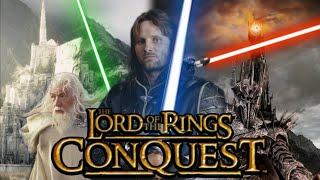 The Strange Lord of the Rings Battlefront Clone  Lord of the Rings Conquest Extended Edition [upl. by Asia882]