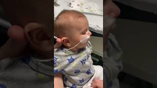 Baby with stridor  a sound you may hear when your child is having trouble breathing [upl. by Martelle981]