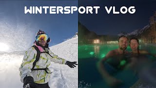 Wintersport vlog  Solden met de caravan en zwemmen in Aqua Dome [upl. by Fae]