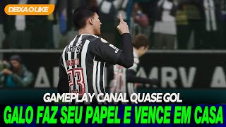 GALO FAZ SEU PAPEL E VENCE EM CASA JOGO MUITO IMPORTANTE DA COMPETIÇÃO  PES 2021  GAMEPLAY 60 [upl. by Ahsiyk]