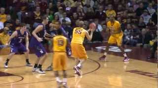 Austin Hollins Sinks 5 Threes in 3 Minutes vs Northwestern [upl. by Hakeem]