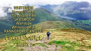 Lake District  North Western Fells  Walk 1  Pt 2  Wandope Whiteless Pike Rannerdale Knotts [upl. by Ynitsed583]