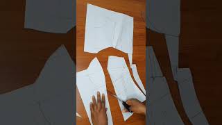 How To Draft Corset With Yoke Corset  beginners youtubeshorts beginners [upl. by Iviv]