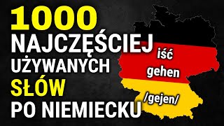 1000 Najczęściej używanych słów w języku niemieckim [upl. by Anatlus]