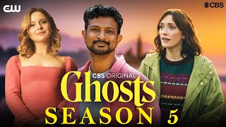 Ghosts Season 5  CBS  Announcement Final Season Ghosts Season 4 Finale Ghosts 4x04 Promo Recap [upl. by Belanger696]