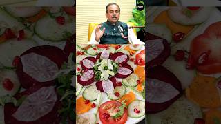 Acharya Manishs Weight Loss Salad Recipe shorts [upl. by Genesa992]