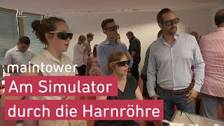 UrologieAusbildung am Harnröhren Simulator  maintower [upl. by Cirad105]