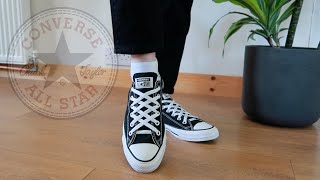 HOW TO DIAMOND LACE CONVERSE EASY Way [upl. by Ellennahs]