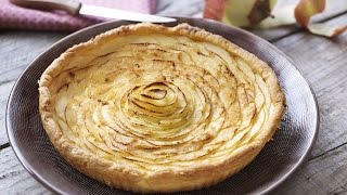 🥧 Tarta de manzana en flor  Recetas Buitoni [upl. by Lennie]