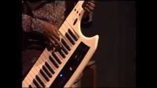 Niran Obasa live and hot solo on Roland Axsynth [upl. by Ynnaf]