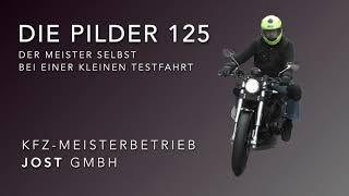 PILDER 125 KLEINE TESTFAHRT VON RICHARD JOST [upl. by Neeli380]