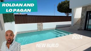 Exploring New Builds in Spain Roldan and Lo Pagan Murcia Buy in Spain realestate [upl. by Sualohcin]