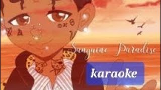 sanguine paradise Karaoke Lil Uzi [upl. by Marian]